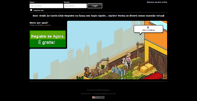 Instalação grátis do site Habbo na contratação do plano de Hospedagem ou Stremaing